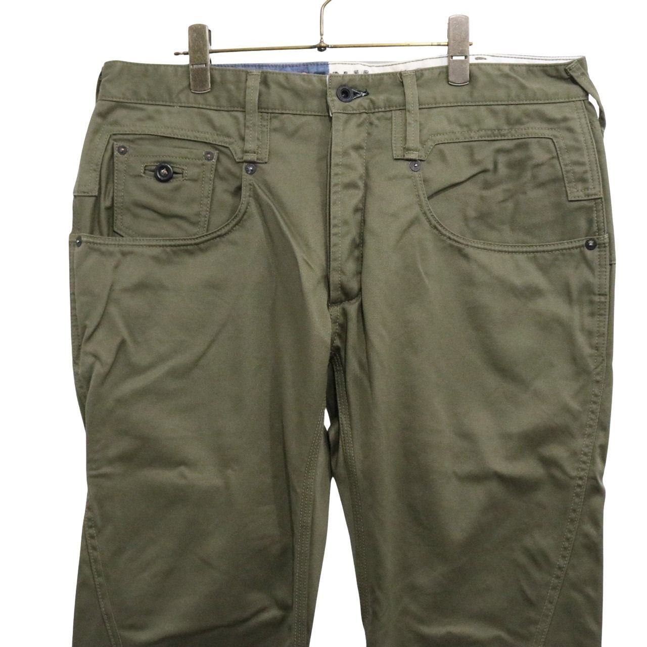 DENHAM(デンハム)×DRT(ディーアールティ)×VILLAGE DOOR(ヴィレッジドアー) 21ss CROSSBACK PANTS