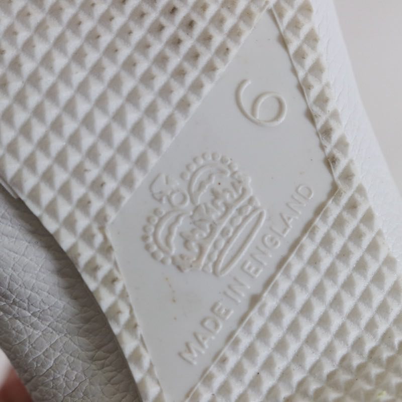 CROWN | Leather Jazz Shoes DANS JAZZ "White"