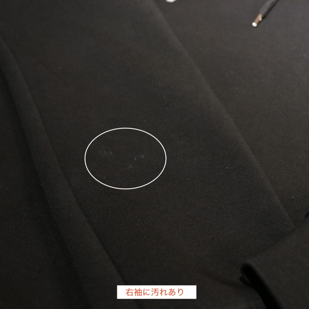 B/ | Zip Side Bonding Sweat Hoodie "Black"