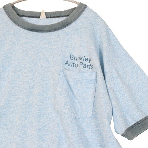 90s USA製 リンガーT vintage M メンズ 半袖Tシャツ Brinkley Auto Parts