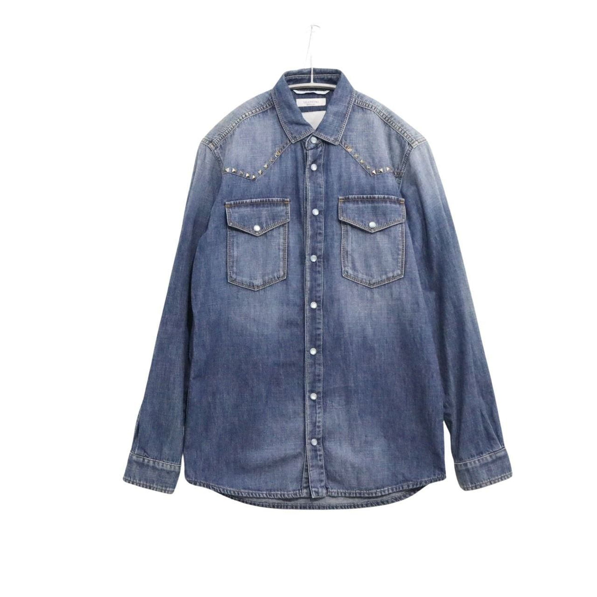 VALENTINO(ヴァレンティノ) Rockstud Denim Shirt