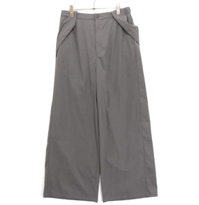 JANTZEN | Detachable Strap Wide Suspender Pants "Grey" (401R6702)