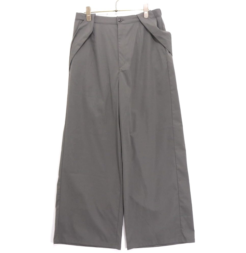 JANTZEN | Detachable Strap Wide Suspender Pants "Grey" (401R6702)