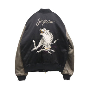 ISAMU KATAYAMA BACKLASH(イサムカタヤマバックラッシュ) 19AW Padded Souvenir Jacket MA-1 TIGER