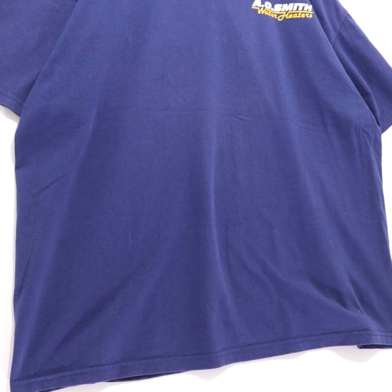 Hanes 00s | A.O. SMITH Print S/S Tee "Navy"