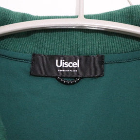 Uiscel 22SS | ルーズポロ "Green" (AU25-11D101)
