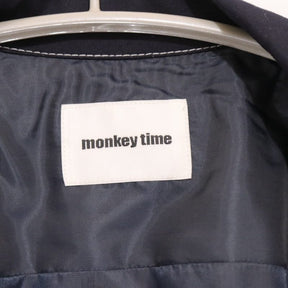 monkey time 20SS | TR Twill Stitch Zip Blouson "Navy" (8325-174-0615)