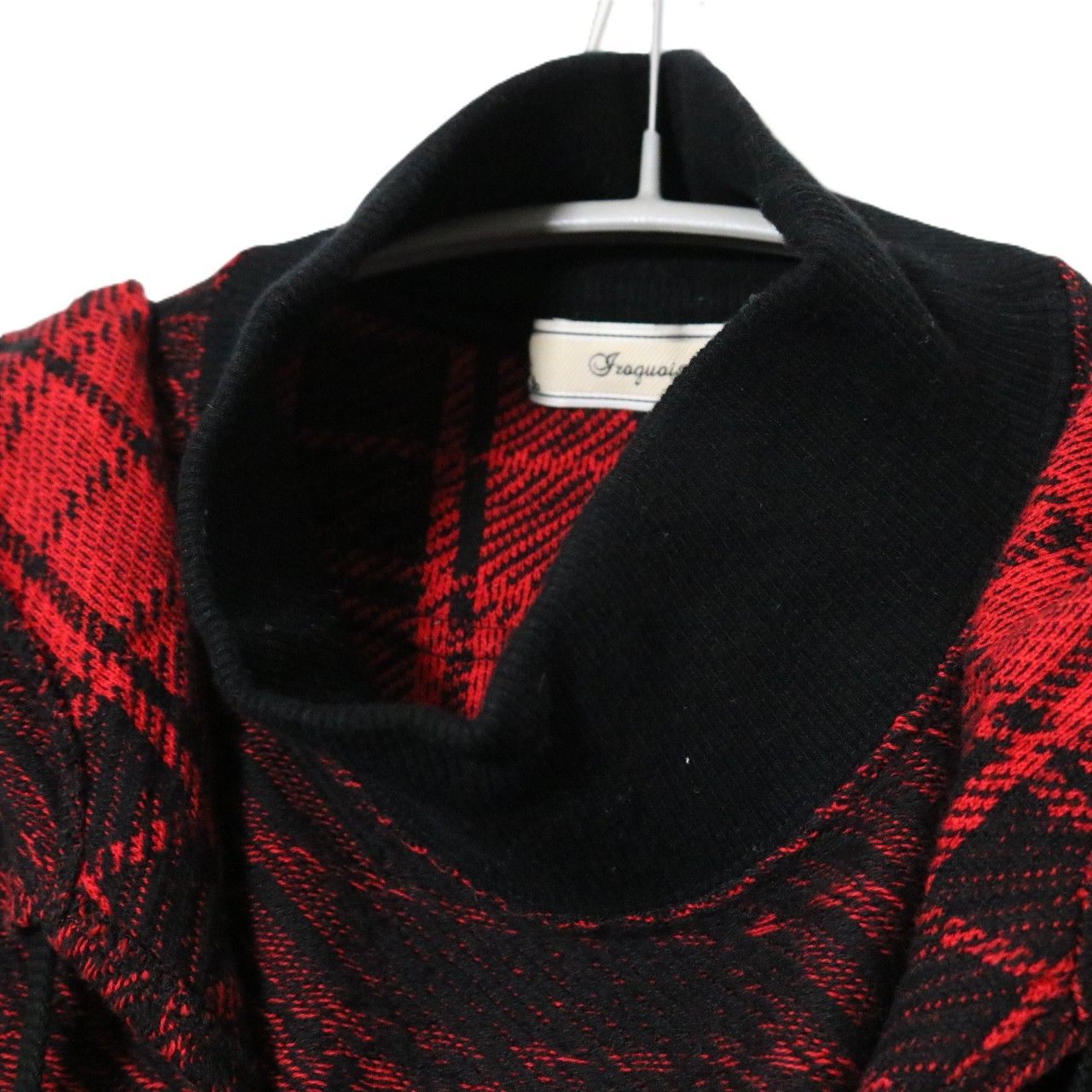 iroquois(イロコイ) 18ss ルーマニアンチェック ハイネックパーカー