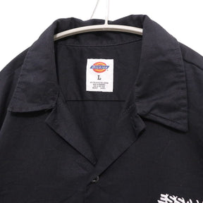Dickies | Essanay Studio Embroidery L/S Open Collar Shirt "Black"