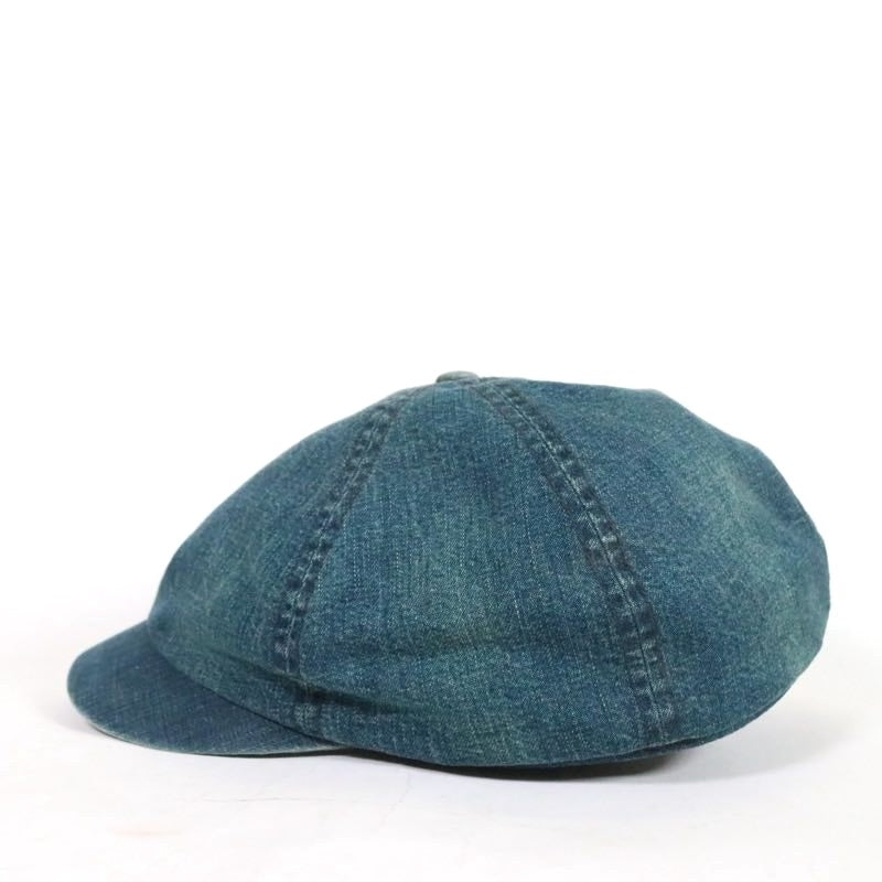 RRL | Indigo Denim Newsboy Cap "Indigo"