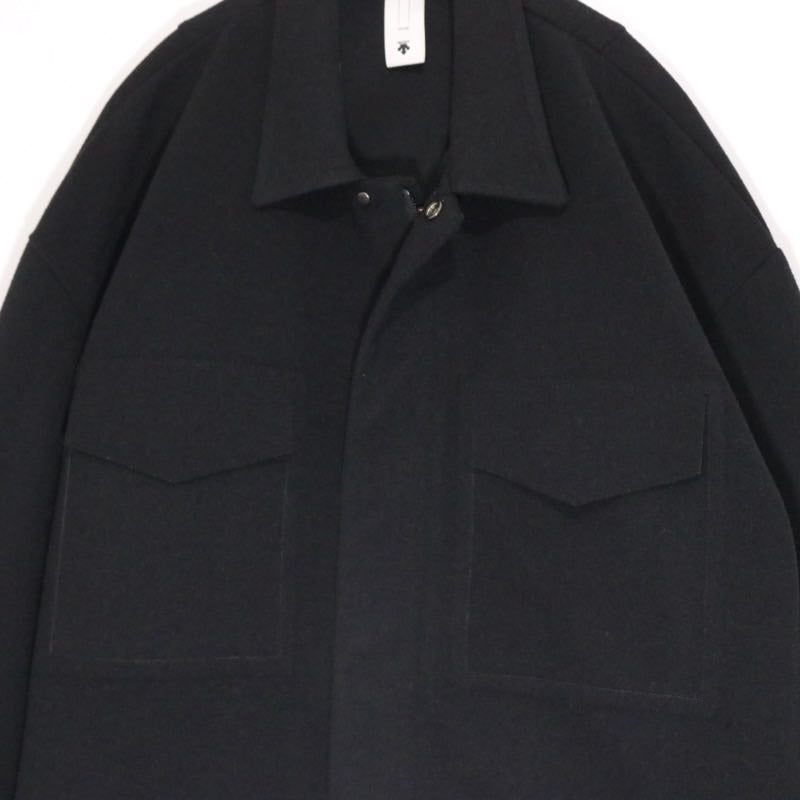 DESCENTE PAUSE | PACKABLE L/S SHIRT "Black" (DLMSJF37)
