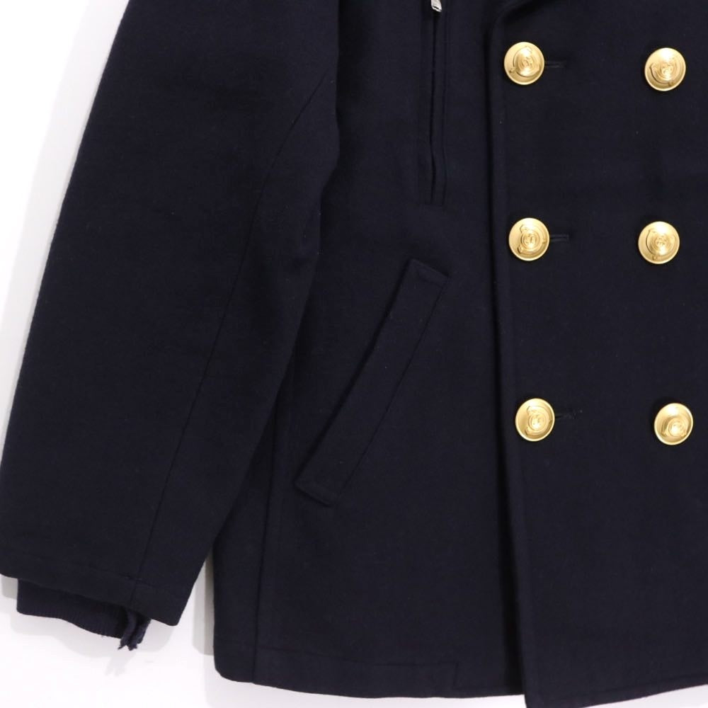 STUSSY 00s | "EPOCHMAKING COLLABORATION" GORE-WINDSTOPPER P-Coat with Gold Buttons