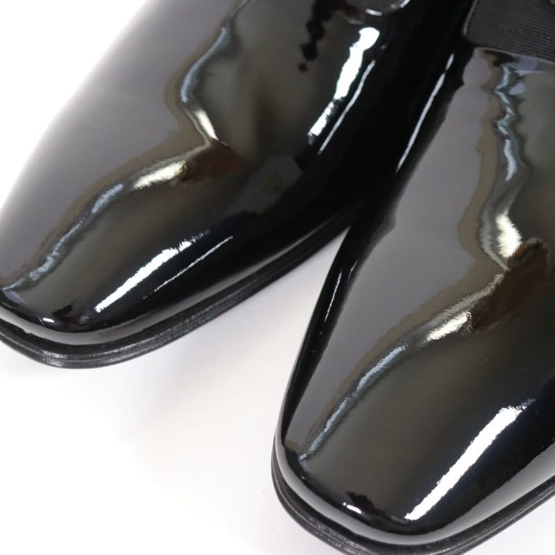 Dior HOMME | DERBY Vernis Ottoman "Black" (3DE007VOT)