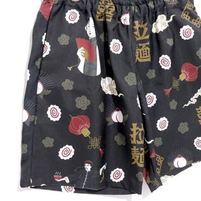 Eanbe | 拉麺 SHORT PANTS "BLACK"