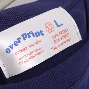 over print | POP ART TEE Ver.4 "Navy"