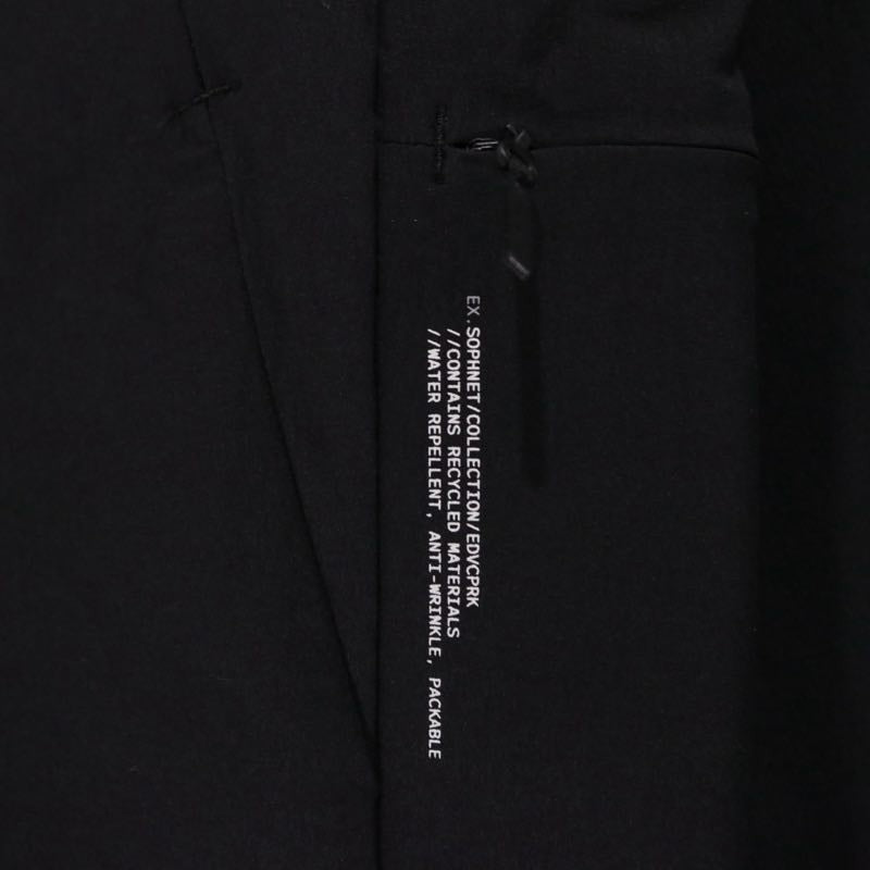 SOPHNET. 25SS | EX. EDUVACATION PARKA "Black" (SPNT-252045)