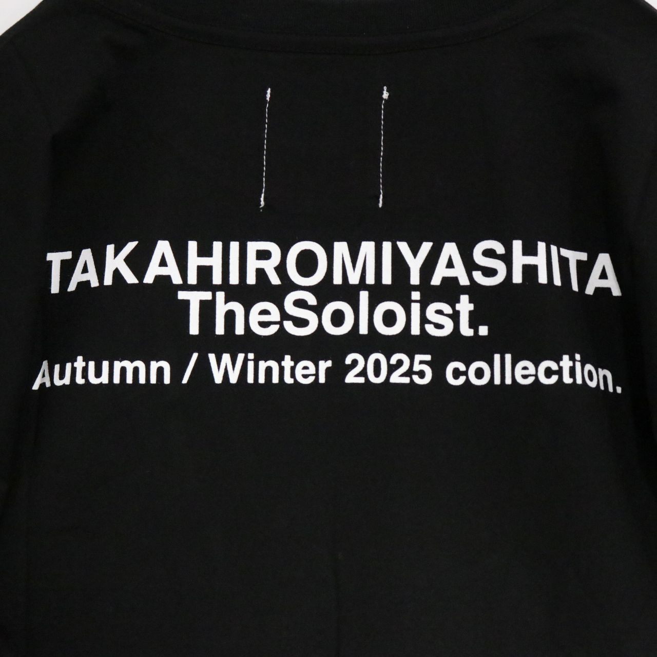TAKAHIROMIYASHITATheSoloist.(タカヒロミヤシタザソロイスト) 25aw THE BLACK AND WHITE REALISM. S/S TEE