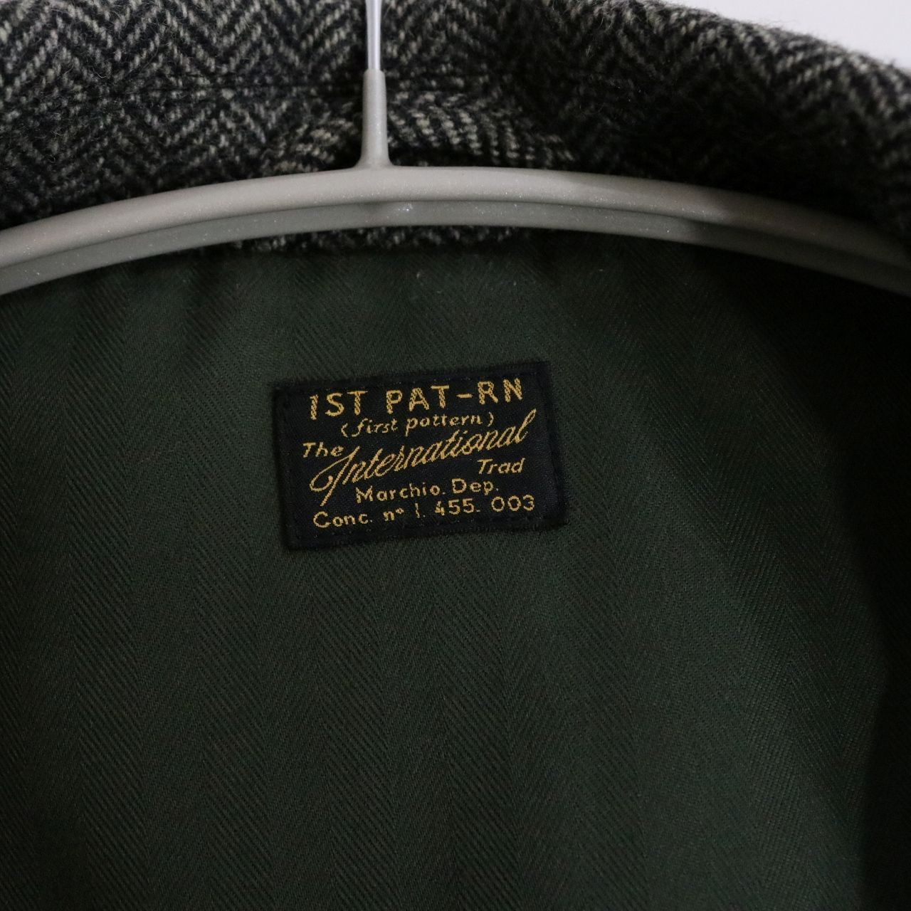 1st PAT-RN(ファーストパターン) 3B Tweed  Jacket