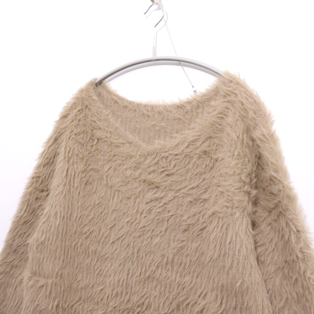 Discoat | Feather Yarn 2WAY One-Shoulder Pullover (DCZ1042305A0015)