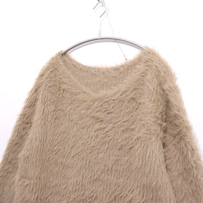 Discoat | Feather Yarn 2WAY One-Shoulder Pullover (DCZ1042305A0015)