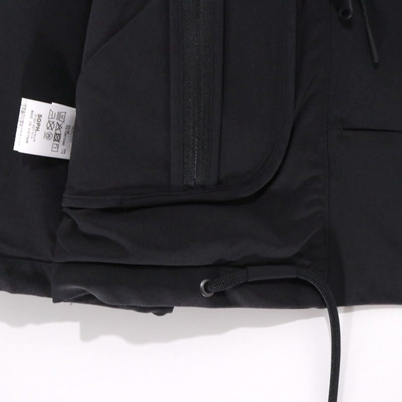 SOPHNET. 25SS | EX. EDUVACATION PARKA "Black" (SPNT-252045)