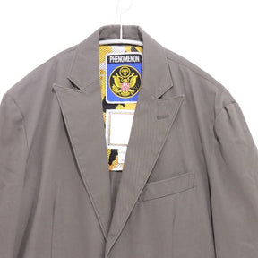 PHENOMENON | Peak Lapel Cotton Jacket "Gold Button" (ILLJKT-047)