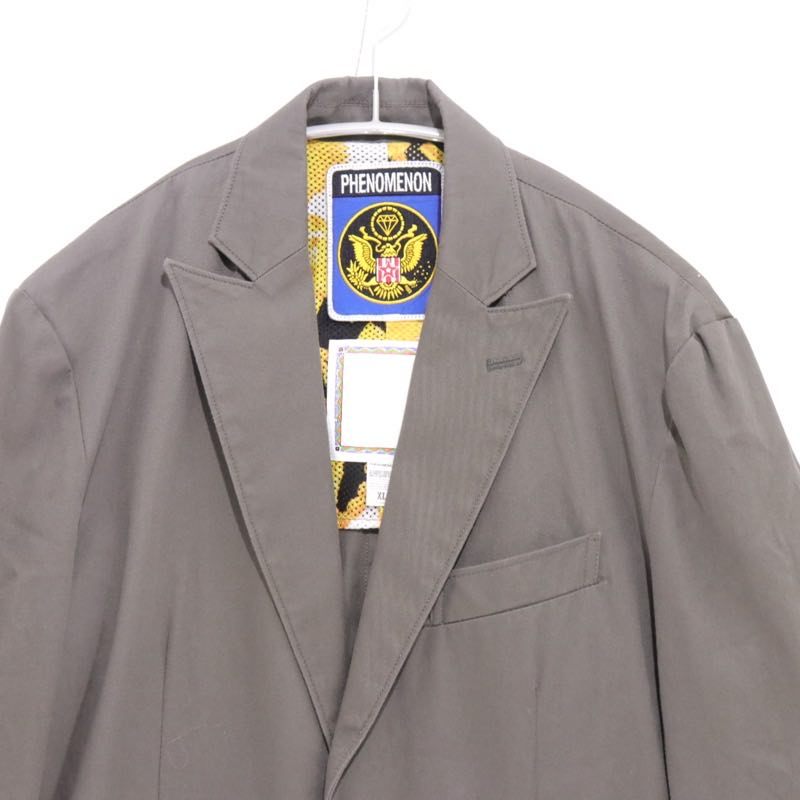 PHENOMENON | Peak Lapel Cotton Jacket "Gold Button" (ILLJKT-047)