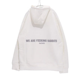 #FR2 × ReZARD | Printed Logo Hoodie "White" (2505SK000014)