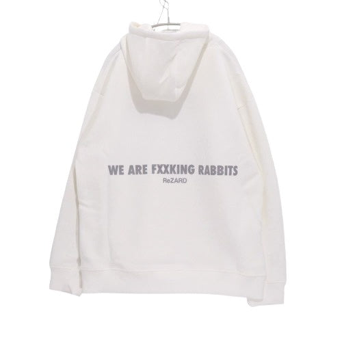 #FR2 × ReZARD | Printed Logo Hoodie "White" (2505SK000014)