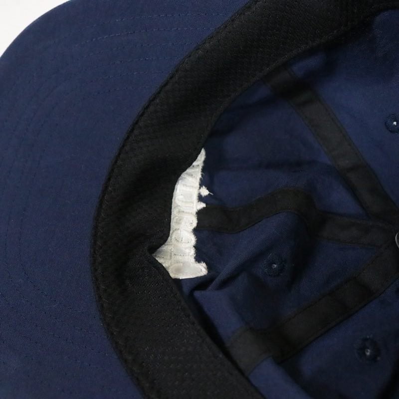 ALOUND | 6 Panel Nylon Cap "Navy/White Embroidery" (933R502)