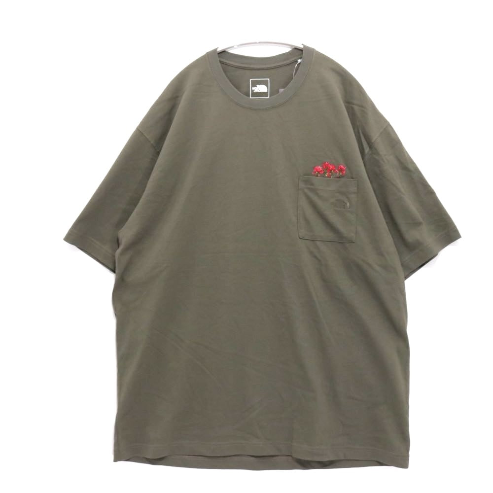 THE NORTH FACE | S/S Flower Logo Tee "New Taupe" (NT82538)