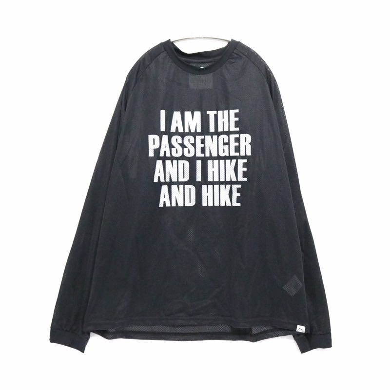 CMF OUTDOOR GARMENT 2024AW | QUICK DRY MESH TEE L/S PT "Black" (CMF2402-C11)