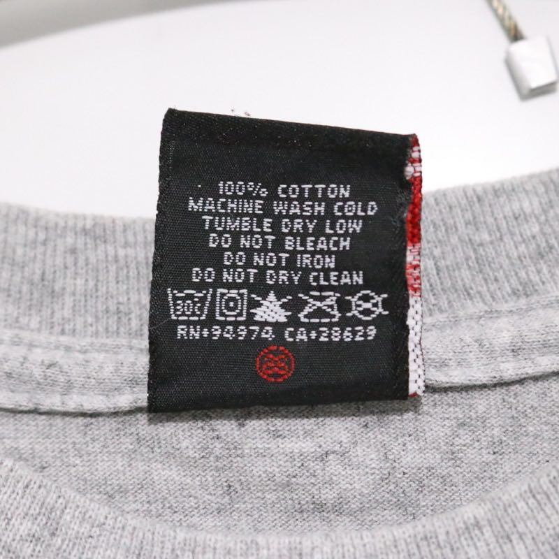 STUSSY 00s | "Rock My Gold" Kids Photo Tee "Grey" [Made in MEXICO]