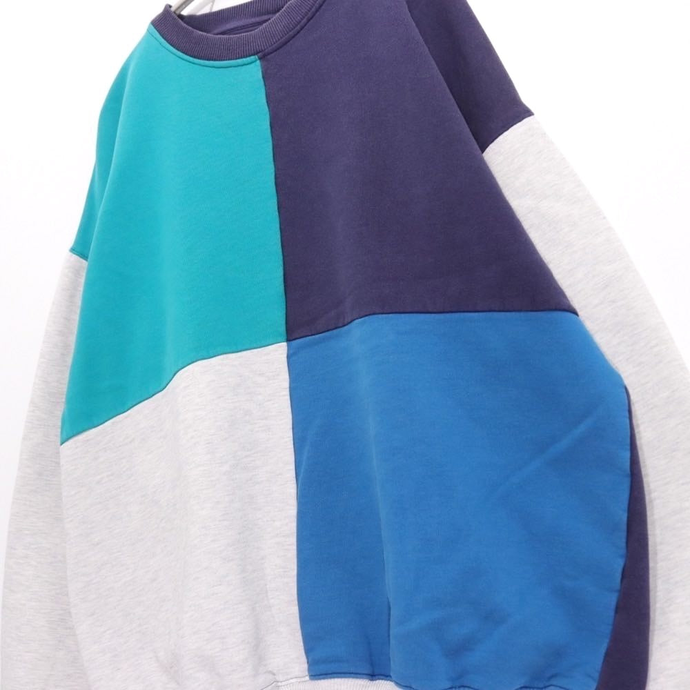 Eddie Bauer 90s | Color Block Crewneck Sweatshirt "Multi"
