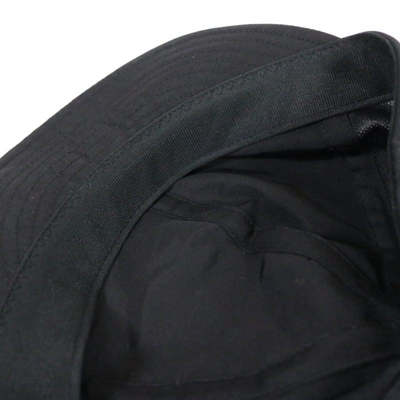 Mighty Shine | BRIDGE CAP "Black" (Cotton-Poly Hybrid)