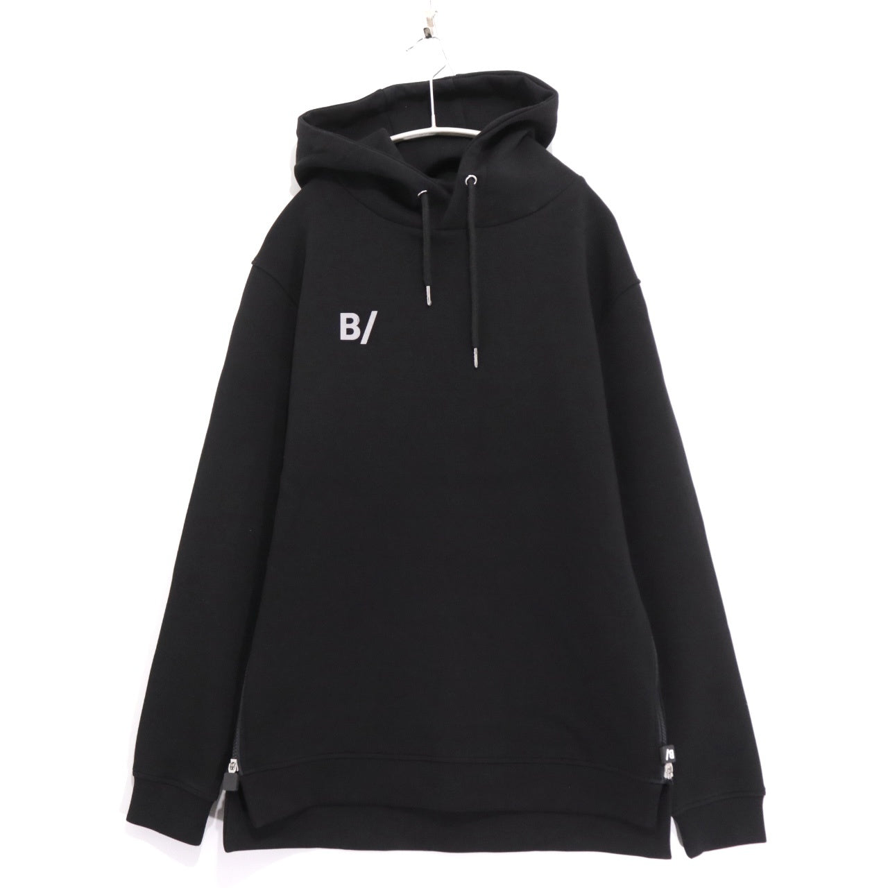 B/ | Zip Side Bonding Sweat Hoodie "Black"