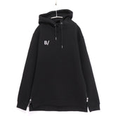 B/ | Zip Side Bonding Sweat Hoodie "Black"