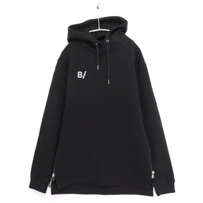 B/ | Zip Side Bonding Sweat Hoodie "Black"