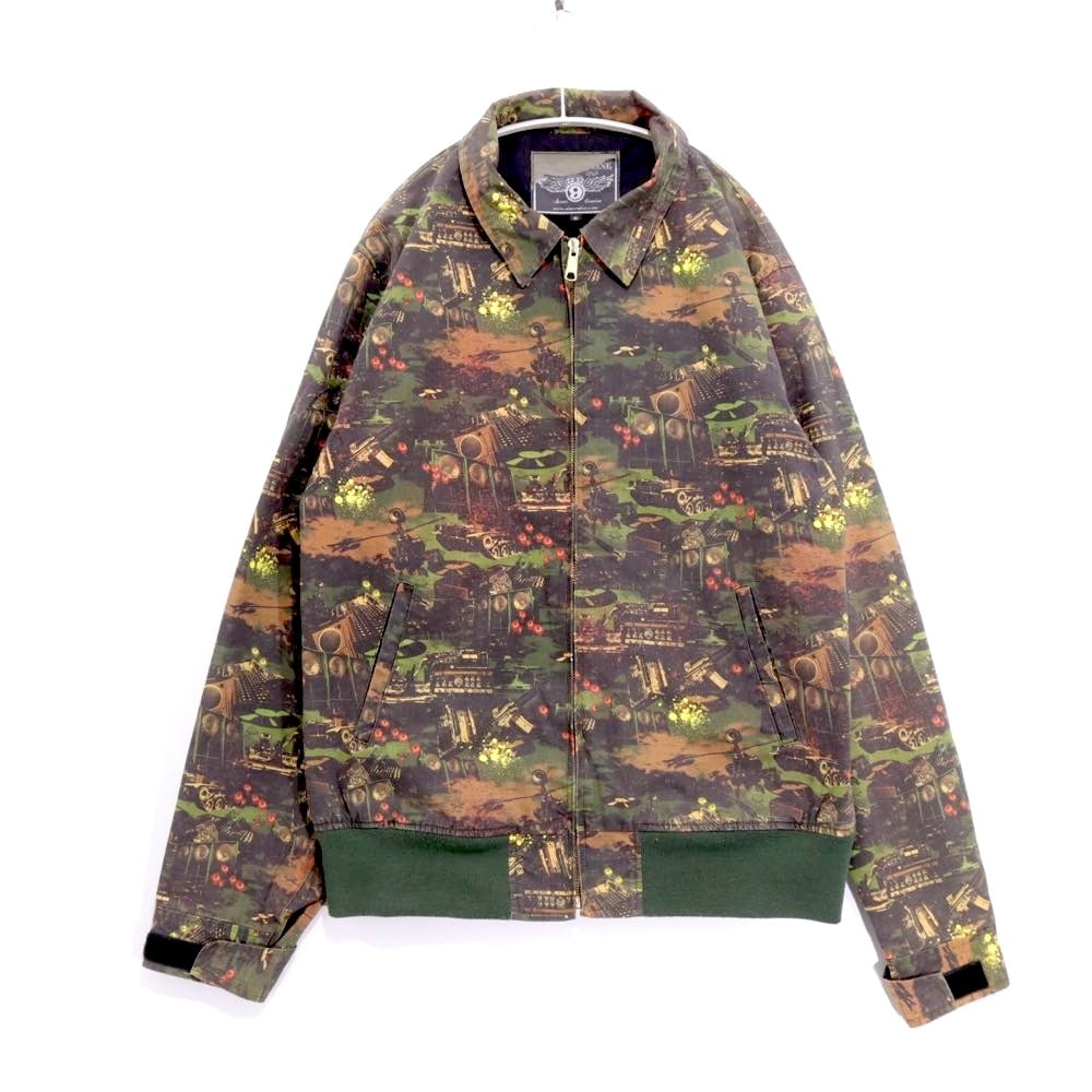 NINE RULAZ LINE | Sound System Pattern Swing Top "Multi"