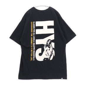 HYSTERIC GLAMOUR 21SS | "HYS EXPERIENCE" T-Shirt "Black" (02211CT13)