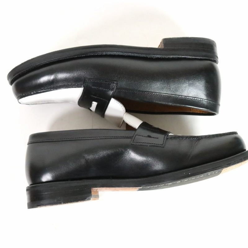 Berwick 1707 | Bicolor Coin Loafer "Black & White" (4456)