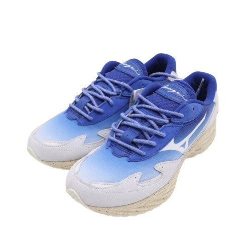 MIZUNO(ミズノ)×Hiroshi Nagai Wave Rider β "Blue/White/Sand Beige"