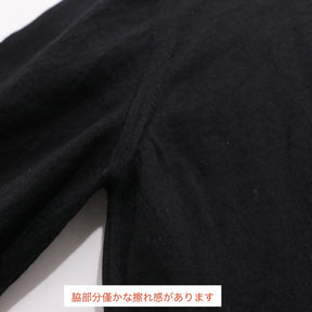 PRADA 23AW | High-Gauge Wool Crew-Neck Knit "Black" (DNA641 S152 128D)