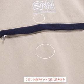 Evisen Skateboards | Logo Half-Zip Sweatshirt "Beige"