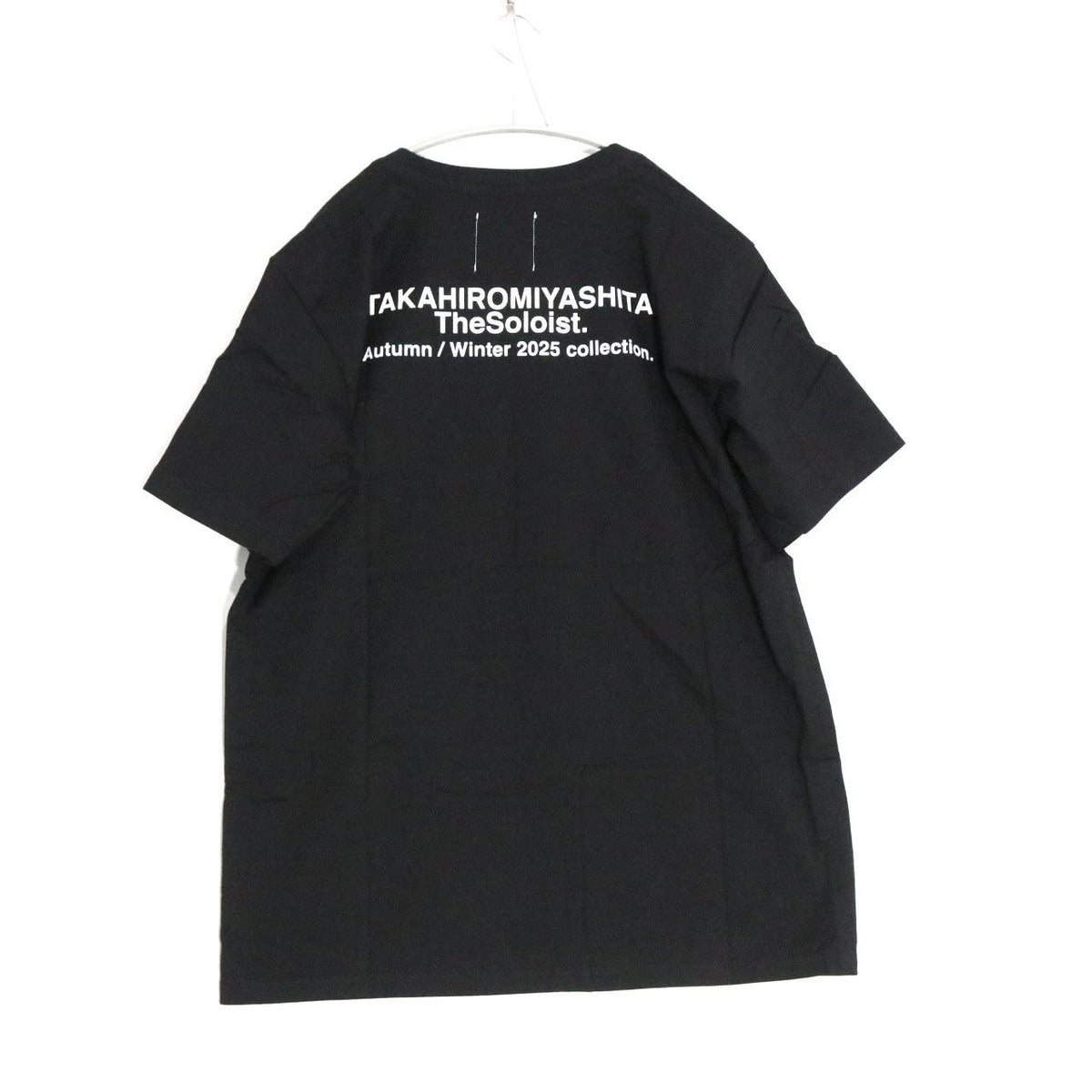 TAKAHIROMIYASHITATheSoloist.(タカヒロミヤシタザソロイスト) 25aw THE BLACK AND WHITE REALISM. S/S TEE
