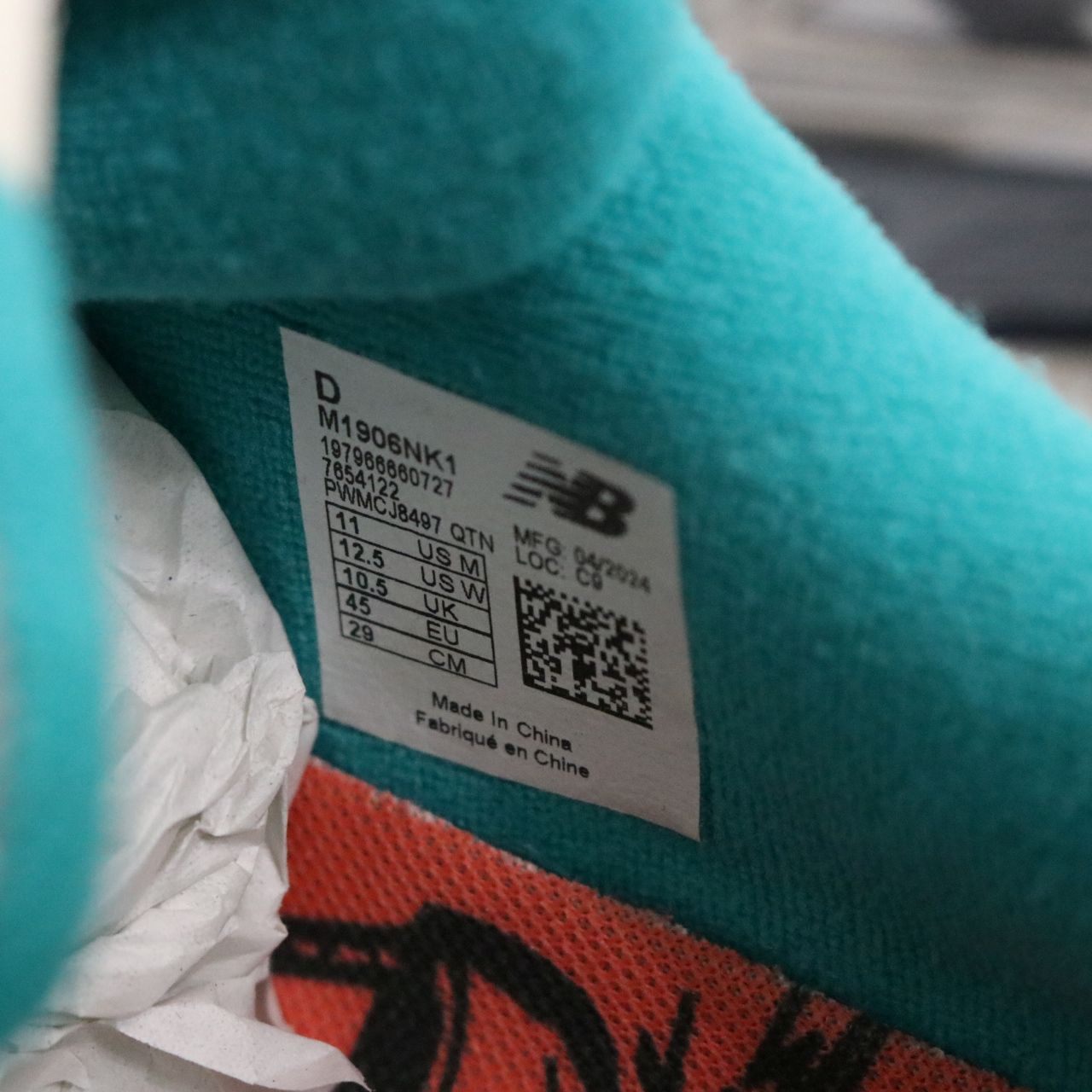 NEW BALANCE(ニューバランス) The Whitaker Group × New Balance 1906U "Steel"