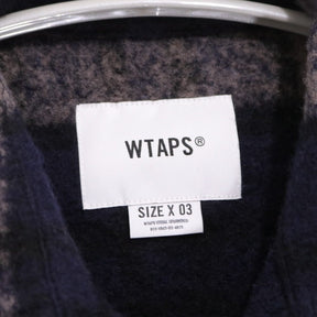 WTAPS 25AW | TXT 02 / LS / WONY. TWEED. TEXTILE "Gray / Navy" (252TQDT-SHM04)