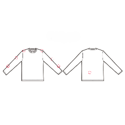 Iroquois 16SS | NEW MERICA Cut-off Sweat "5-Sleeve" (184115)