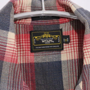 WTAPS 12SS | Union L/S Shirt "Red/Gray"