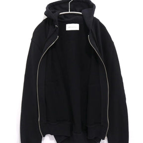 AMI PARIS | Ami de Coeur Zipped Hoodie "BLACK" (HSW765.730)